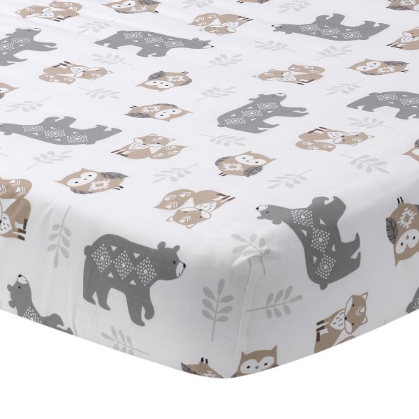 Lambs   Ivy Woodland Forest Infant Newborn Owl Cotton Embroidered Bedding Sets, Crib, Multicolor, 5-Pieces - Image 6
