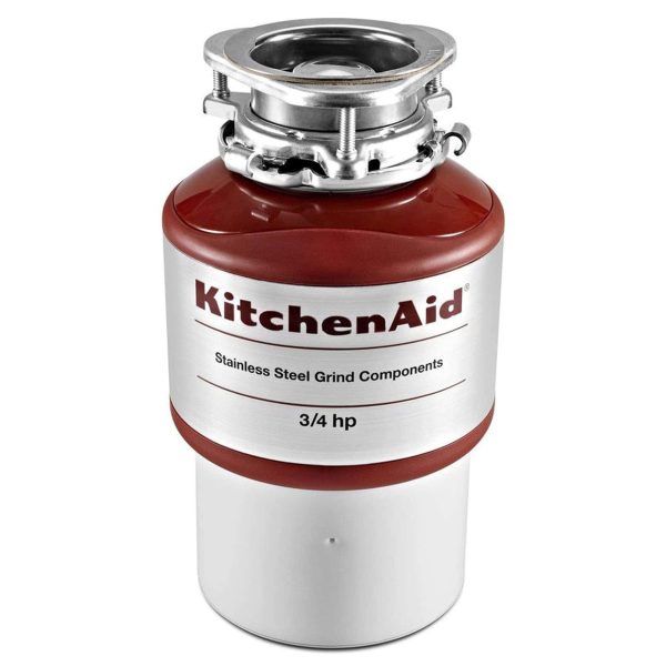 Non-corded 3/4-HP Continuous Feed Noise Insulation Garbage Disposal