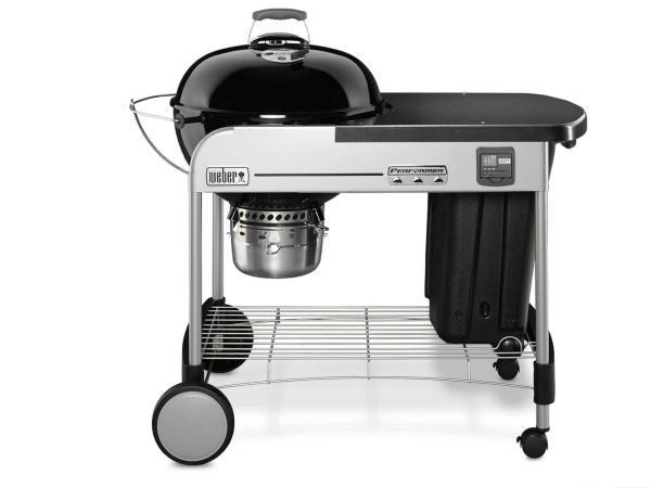 Performer Premium 22-in W Black Kettle Charcoal Grill