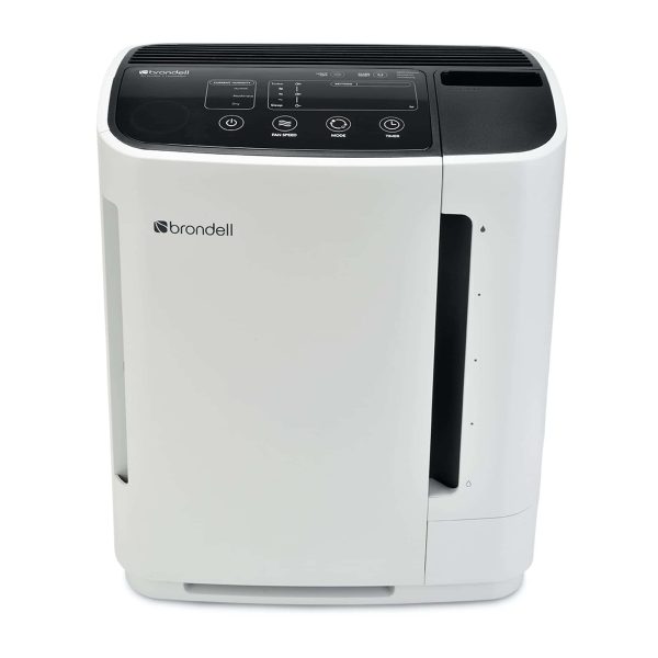 Brondell O2+ Revive 5-Speed White True HEPA Air Purifier (Covers: 627.5-sq ft) - Image 4