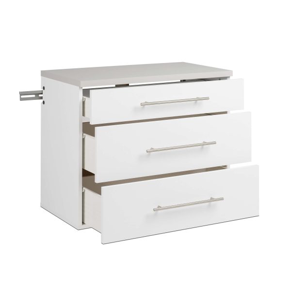 HangUps 30-in W x 72-in H Wood Composite White Wall-mount Utility Storage Cabinet - Image 2