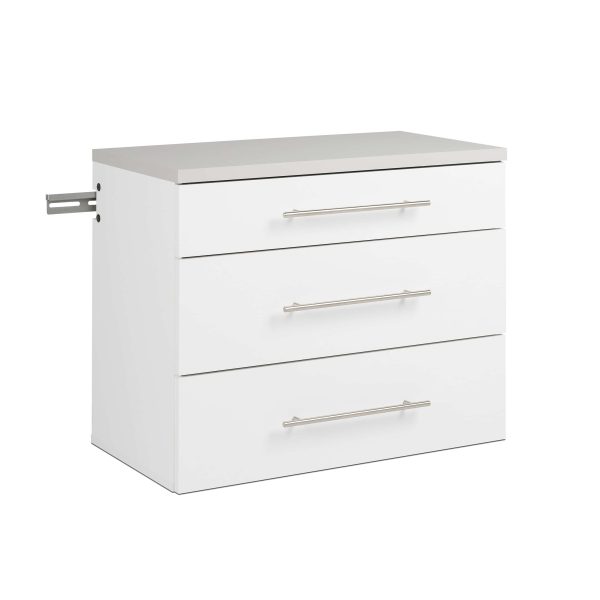 HangUps 30-in W x 72-in H Wood Composite White Wall-mount Utility Storage Cabinet - Image 6