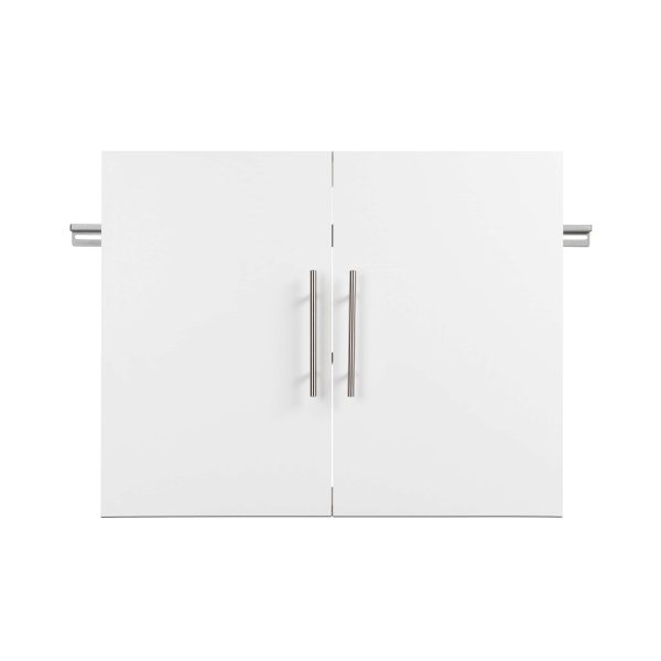 HangUps 30-in W x 72-in H Wood Composite White Wall-mount Utility Storage Cabinet - Image 8