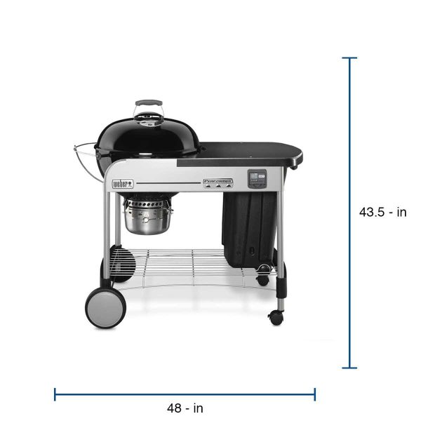 Performer Premium 22-in W Black Kettle Charcoal Grill - Image 3