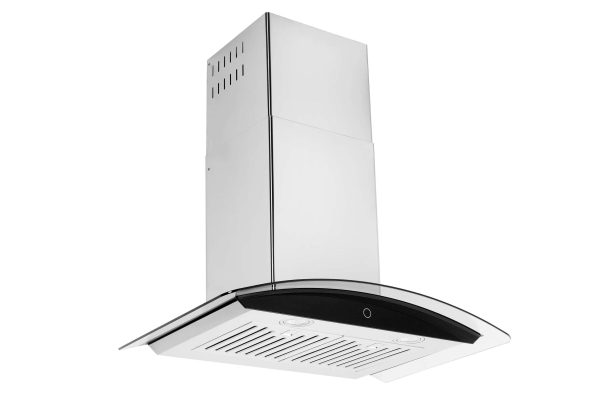 Hauslane Chef 30-in 450-CFM Convertible Stainless Steel Wall-Mounted Range Hood - Image 6