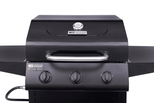 Gourmet Black 3-Burner Liquid Propane Gas Grill - Image 6
