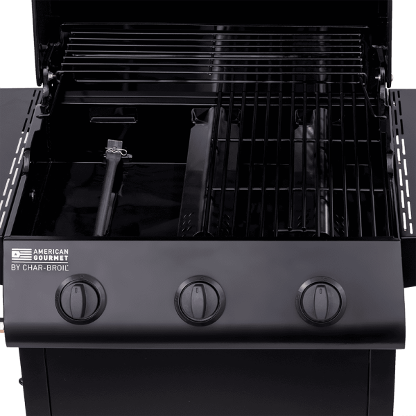 Gourmet Black 3-Burner Liquid Propane Gas Grill - Image 7