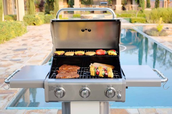 Pearl 3-Burner Liquid Propane Gas Grill - Image 6