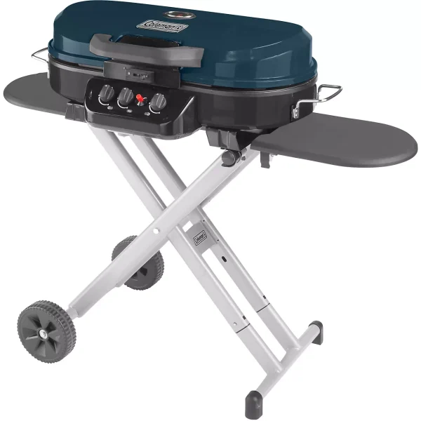RoadTrip Portable Stand-Up 3-Burner Propane Grill