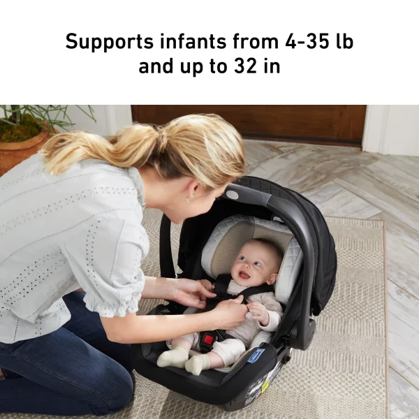 Graco SnugRide SnugFit 35 Elite Infant Car Seat- Nico - Image 2