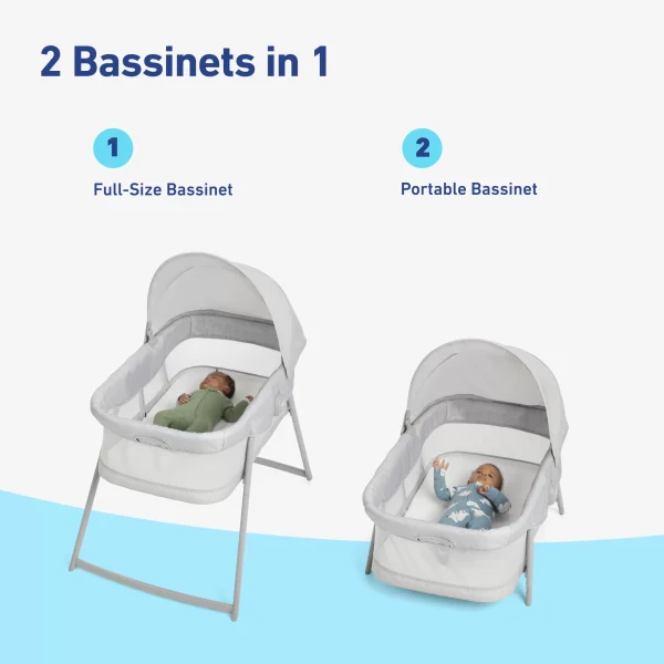 Graco DreamMore 2-in-1 Portable Bassinet   Jaiden - Image 6