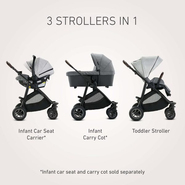 Graco Premier Modes Lux Stroller, Midtown Collection   Midtown - Image 4