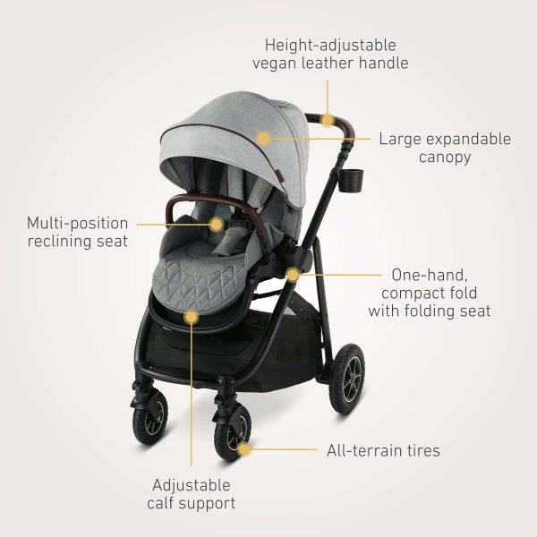 Graco Premier Modes Lux Stroller, Midtown Collection   Midtown - Image 2