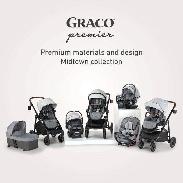 Graco Premier Modes Nest2Grow 4-in-1 Stroller, Midtown Collection   Midtown - Image 7