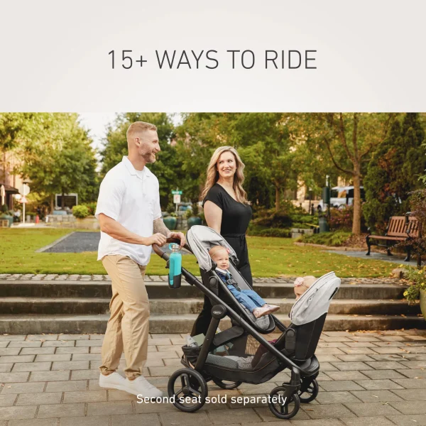 Graco Premier Modes Nest2Grow 4-in-1 Stroller, Midtown Collection   Midtown - Image 4