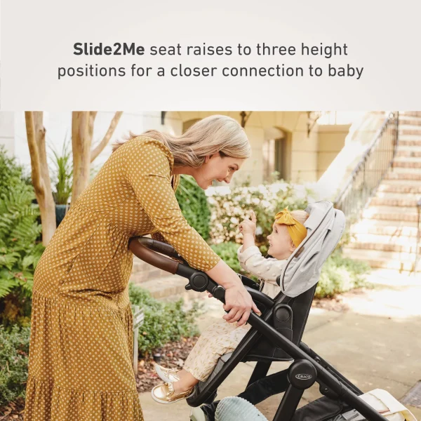 Graco Premier Modes Nest2Grow 4-in-1 Stroller, Midtown Collection   Midtown - Image 3