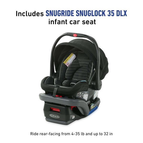 Graco Modes Nest DLX Travel System   Raven - Image 4
