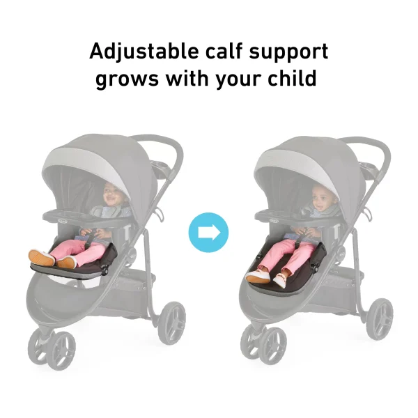 Graco Modes 3 Lite DLX Travel System with SnugRide 35 Lite LX Infant Car Seat   West Point - Image 3
