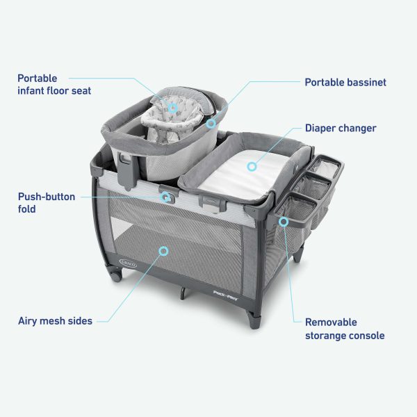 Graco Pack  n Play Sit  N Grow Playard   Lenny - Image 2
