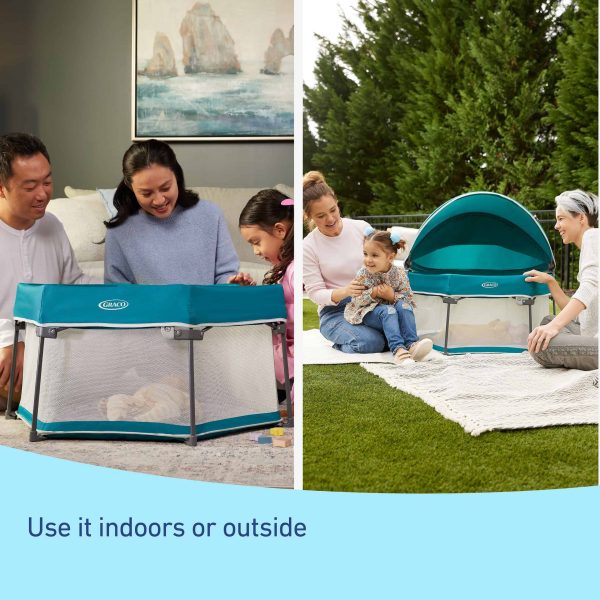 Graco Travel Lite Portable Bassinet   Brixton - Image 6