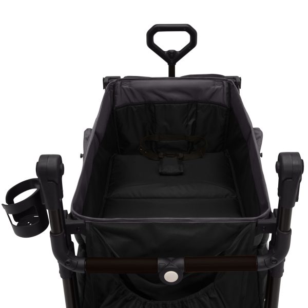 Little Folks by Delta Children City Wagon Cruiser Stroller, Black - Image 4
