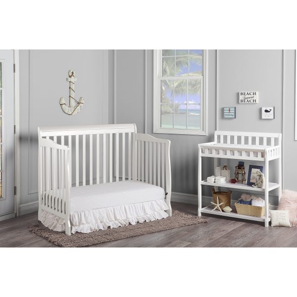 Dream On Me Ashton Convertible 5-in-1 Crib, White - Image 10