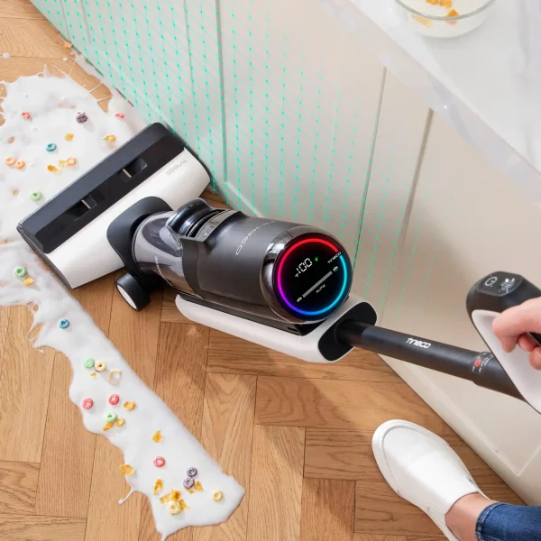 Floor Washer Pet Cordless Mop   Vacuum Cleaner   5 Series   Black - Image 4