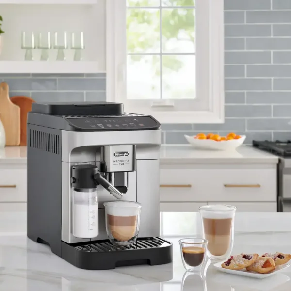 Magnifica Evo Coffee and Espresso Machine   Silver - Image 11