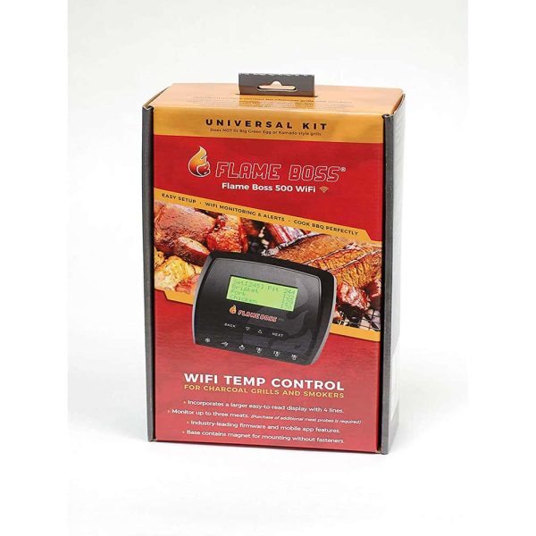 Flame Boss 500 Universal WiFi Temp Controller for Charcoal Grills and Smokers - Image 2