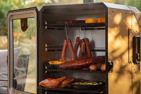 Pro Series 1077-Sq in Black Sand Pellet Smoker - Image 11
