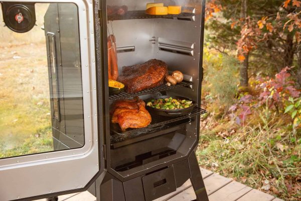 Pro Series 1077-Sq in Black Sand Pellet Smoker - Image 4