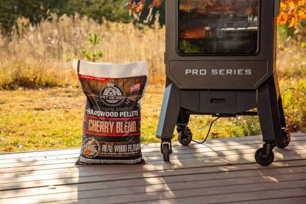 Pro Series 1077-Sq in Black Sand Pellet Smoker - Image 9