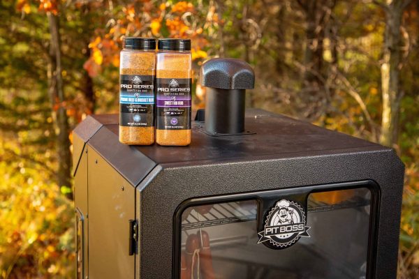 Pro Series 1077-Sq in Black Sand Pellet Smoker - Image 8