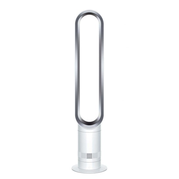 Cool AM07 Air Multiplier Tower Fan, White/Silver