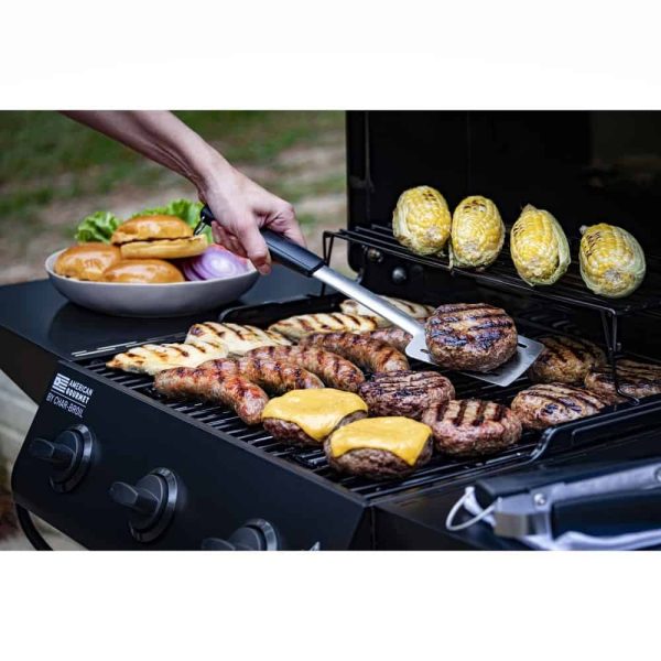 Gourmet Black 3-Burner Liquid Propane Gas Grill - Image 8