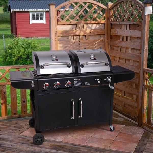 Black and Silverred Combo Grill - Image 14