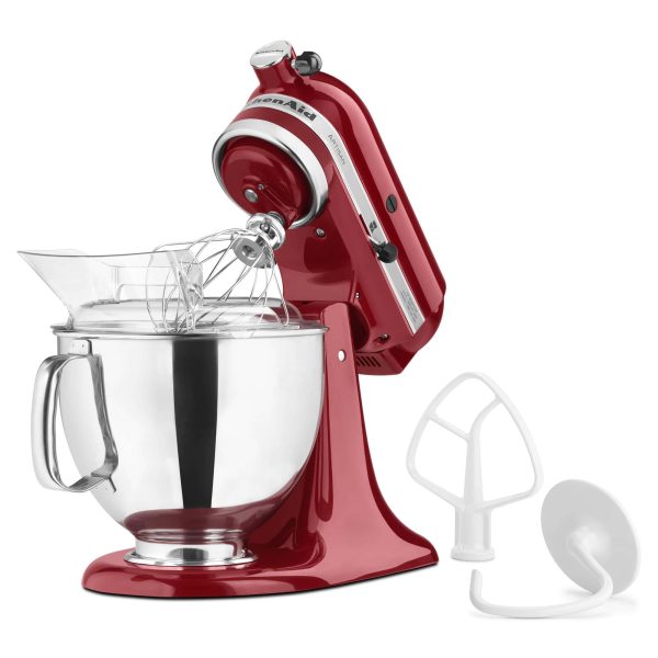 Artisan Series 5-Quart 10-Speed Empire Red Residential Stand Mixer - Image 2