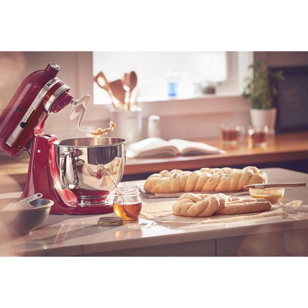 Artisan Series 5-Quart 10-Speed Empire Red Residential Stand Mixer - Image 4