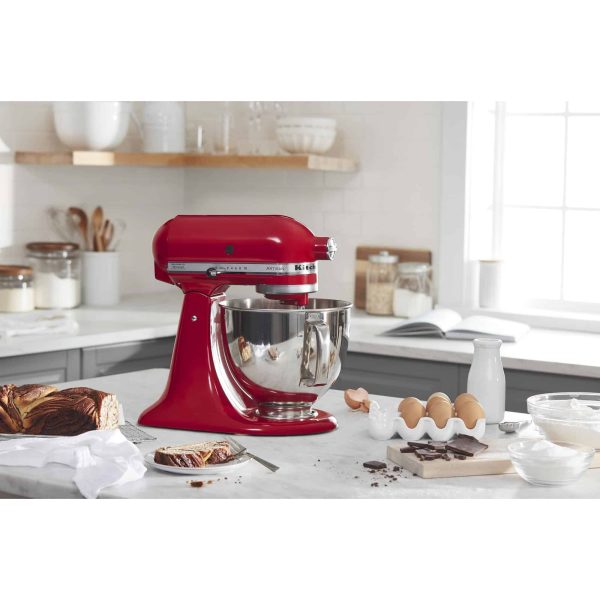 Artisan Series 5-Quart 10-Speed Empire Red Residential Stand Mixer - Image 5