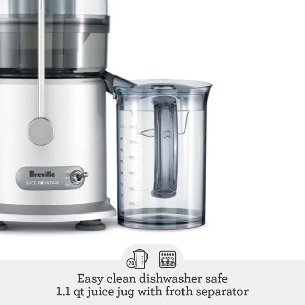 Juice Fountain Plus Juicer, Brushed Stainless Steel, JE98XL - Image 4