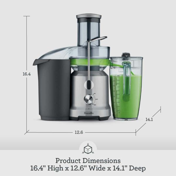 Juice Fountain Cold Juicer, Silver, BJE430SIL - Image 6
