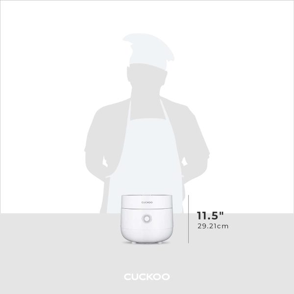 CUCKOO CR-0675F | 6-Cup (Uncooked) Micom Rice Cooker, Touch-Screen, Nonstick Inner Pot | White - Image 8