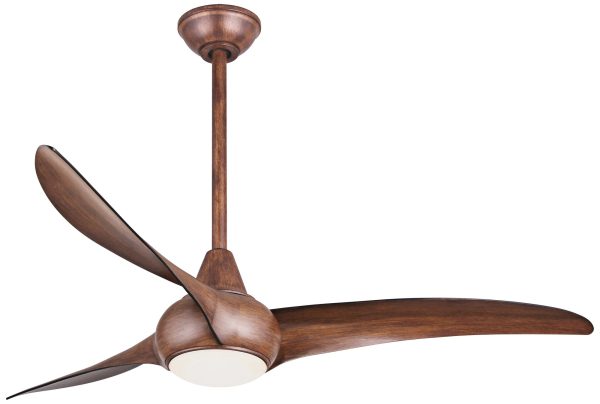Minka Aire Light Wave Koa Indoor LED Ceiling Fan 52  with Remote - Image 6