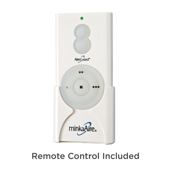 Minka Aire Light Wave Modern White Ceiling Fan 52  with Remote Control - Image 2