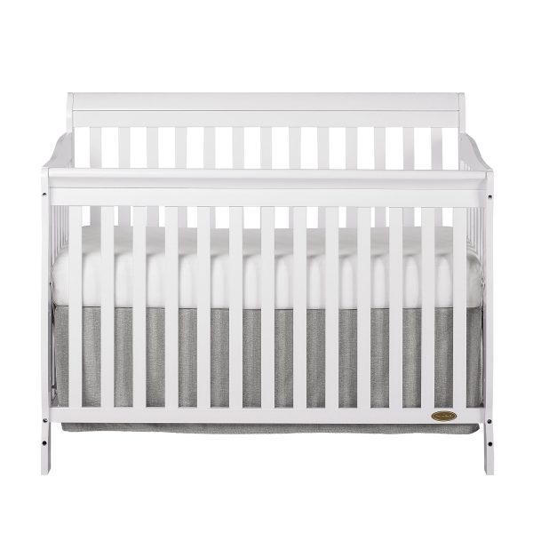 Dream On Me Ashton Convertible 5-in-1 Crib, White - Image 2