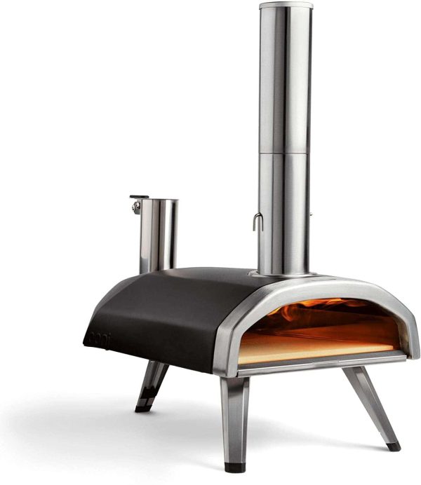 Ooni Fyra 12 Wood Fired Outdoor Pizza Oven  Portable Hard Wood Pellet Pizza Oven  Ideal for Any Outdoor Kitchen