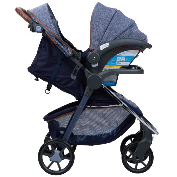 Monbebe Dash Travel System Stroller and Infant Car Seat, Boho - Image 6