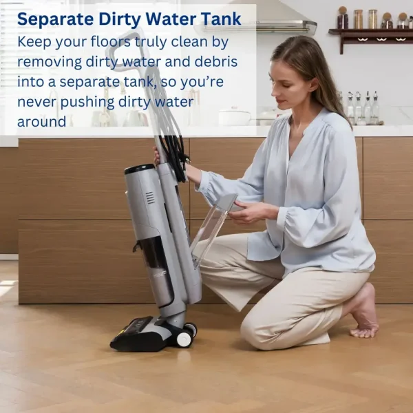 GO H2O Steam Floor Washer   Gray - Image 6