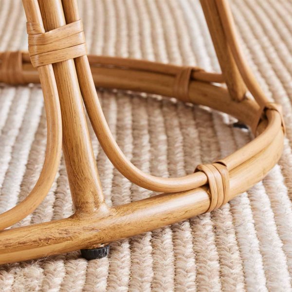 Homes   Gardens Papasan Chair, Grey Linen - Image 2