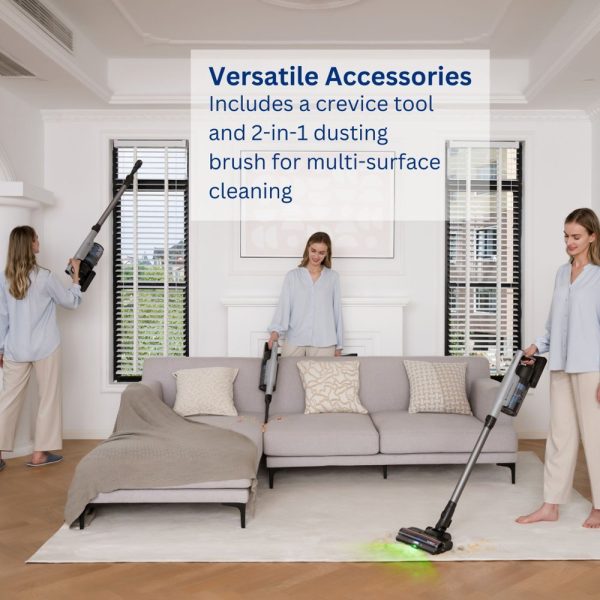 GO Station Cordless Stick Vac AutoEmpty   Gray - Image 6